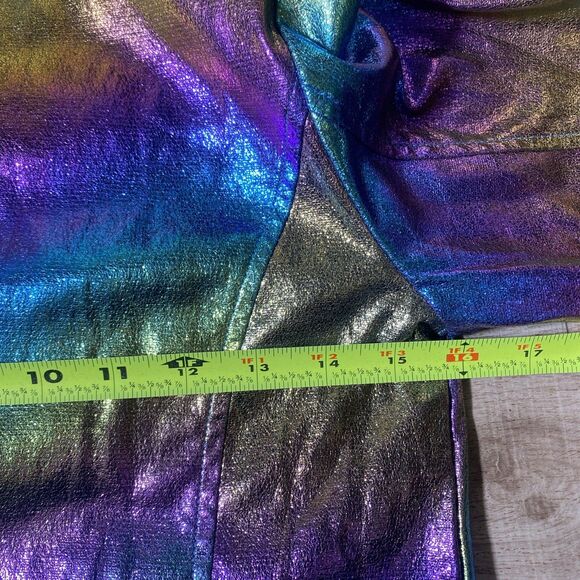 Disney D-Signed Girls size M Descendants Iridescent faux leather jacket - Picture 5 of 7